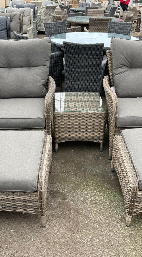 Customer Reviews for Sapcote Reclining Set in Brown Rattan