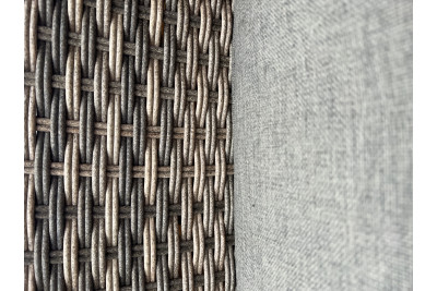 Sapcote Reclining Set in Brown Rattan