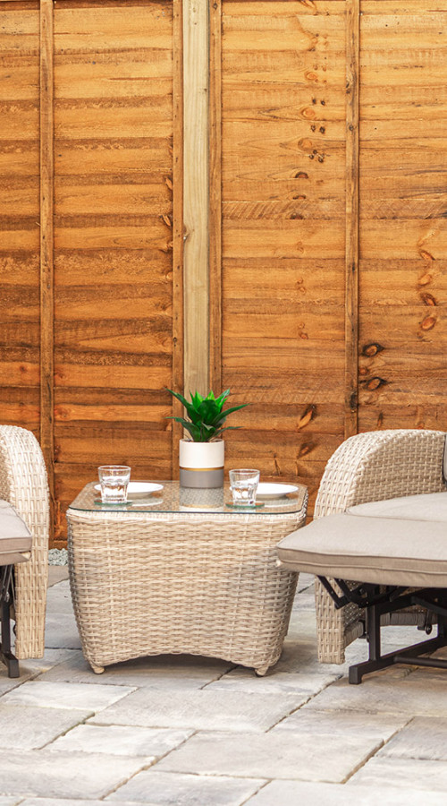 #AskGCS for Burbage Rocking & Reclining Rattan Bistro Set in Latte