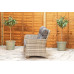 Sapcote Sofa Lounge Set in Grey Rattan 