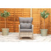 Sapcote Sofa Lounge Set in Grey Rattan 