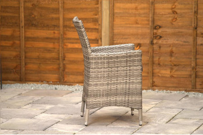 Sapcote Companion Set in Grey Rattan