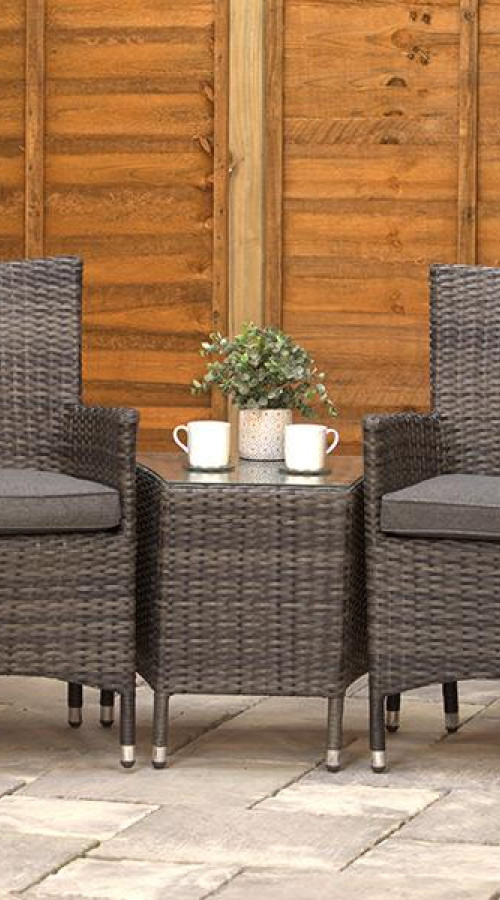 Customer Reviews for Sapcote  Companion Set in Stone Grey Rattan