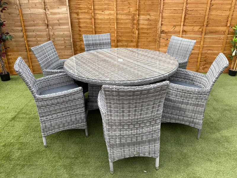 Round deals garden set
