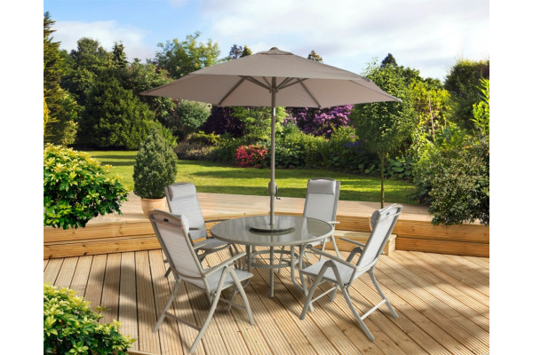 Palermo 4 Seater Garden Dining Set