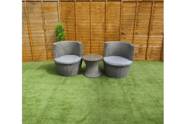 Croft 2 Seater Bottle Set in Grey
