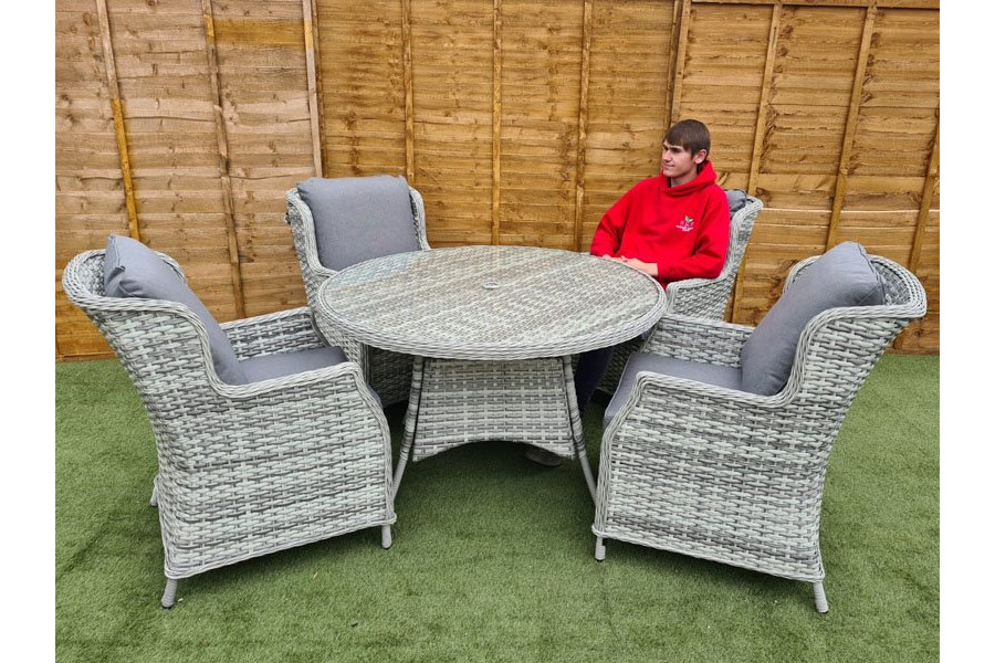 4 seater garden dining table hotsell