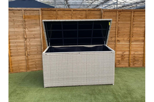 Arbory Cushion Storage Box in Latte 2021 Rattan