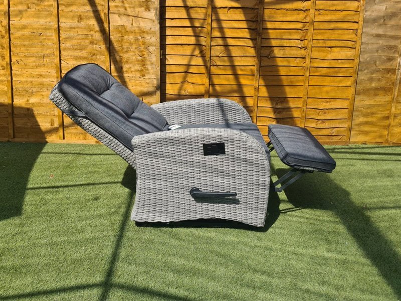 Grey rocking recliner chair 2025