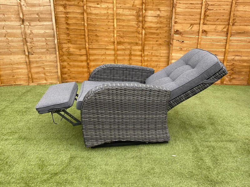 Outdoor rattan rocking chair sales