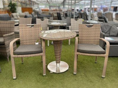 Lazy susan clearance tulip bistro set