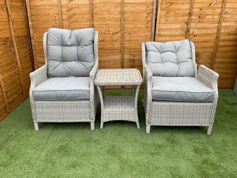 Natural rattan bistro 2025 set