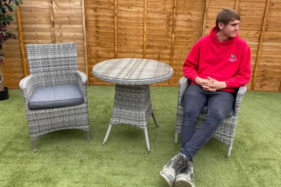 #AskGCS for Sapcote Bistro Set in Grey Rattan