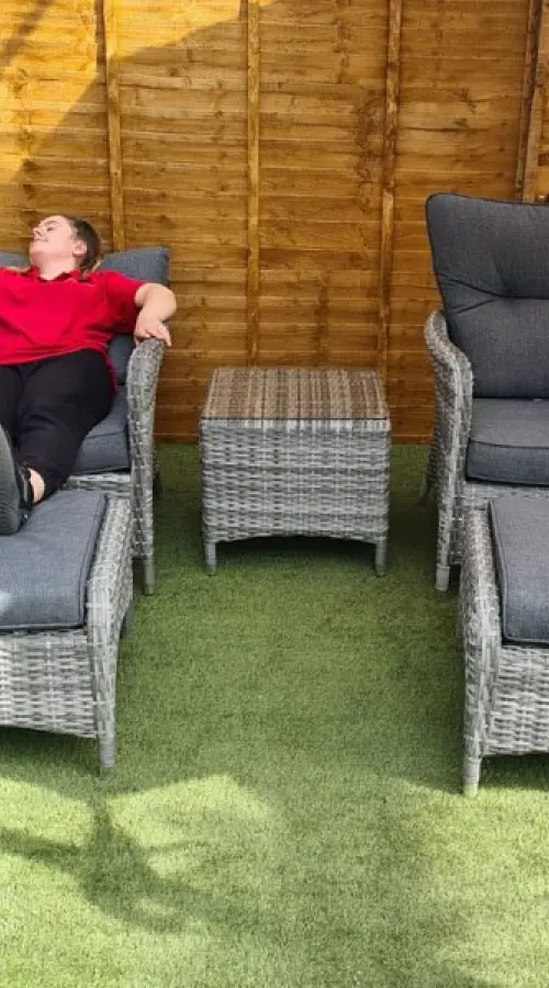 #AskGCS for Sapcote Reclining Set in Grey Rattan