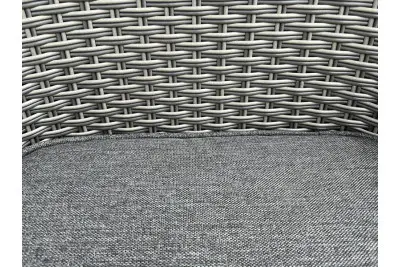 Kenilworth 4 Seater Dining Set in Grey Rattan