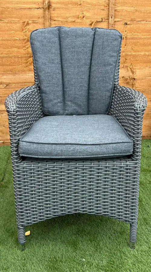 #AskGCS for Kenilworth 4 Seater Dining Set in Grey Rattan