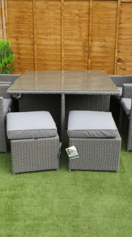Customer Reviews for Tuscany Deluxe Cube Set in Grey Rattan