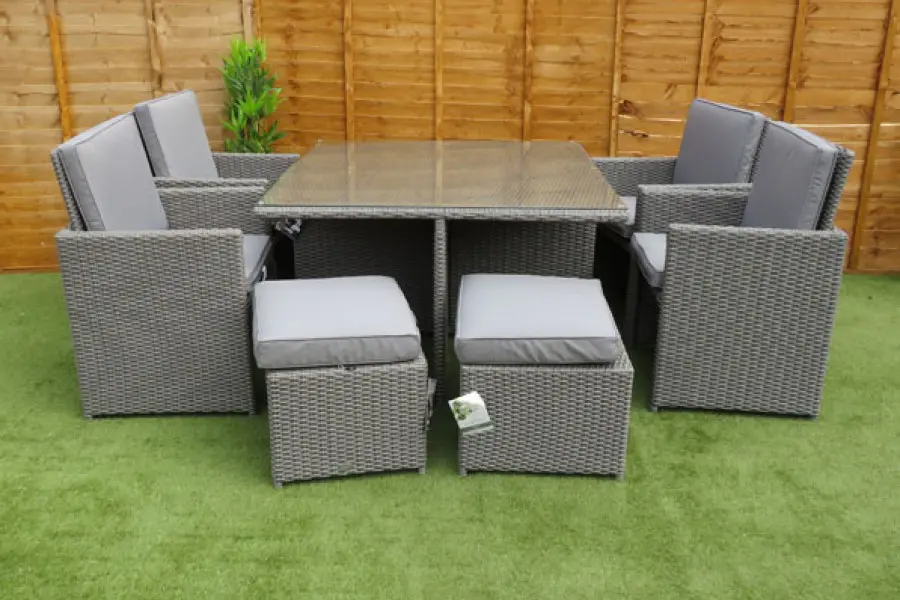 Customer Reviews for Tuscany Deluxe Cube Set in Grey Rattan