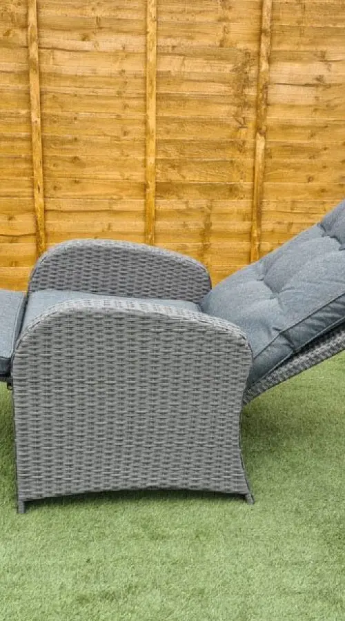 #AskGCS for Burton Reclining Rattan Bistro Set + Built in Footrests