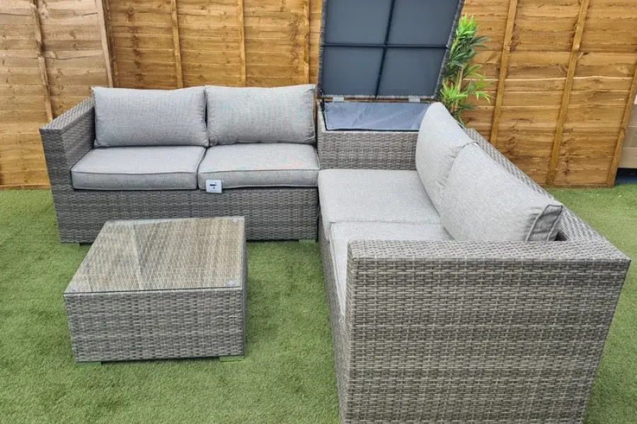 #AskGCS for Ashby Corner Sofa Set + Storage in Grey Rattan