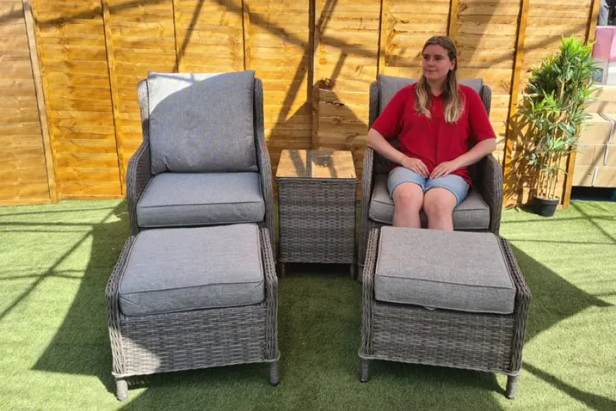 #AskGCS for Grey Rattan Bistro Set with Ottomans