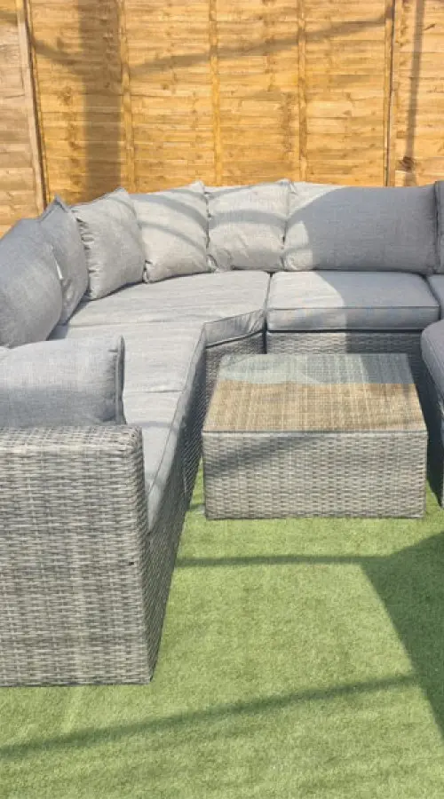 Customer Reviews for Lisbon Rattan Corner Lounge Set in Grey