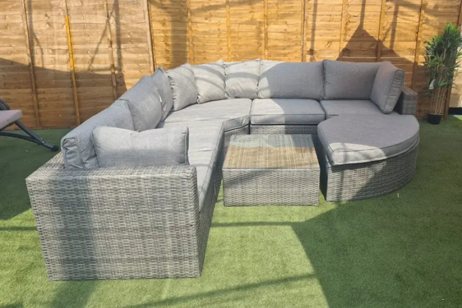 Customer Reviews for Lisbon Rattan Corner Lounge Set in Grey