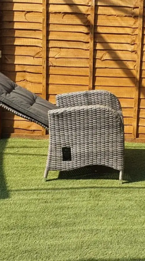 #AskGCS for Burbage 6 Seater Round Reclining Dining Set in Cappuccino Rattan