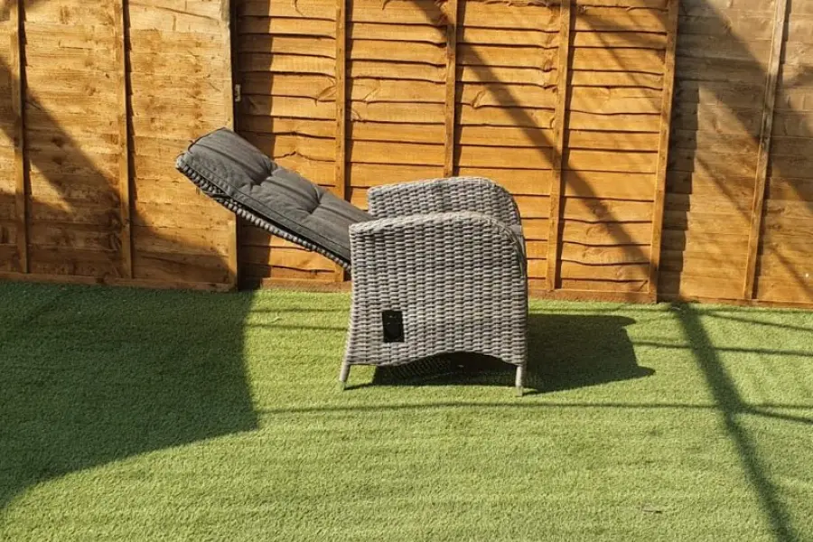 #AskGCS for Burbage 6 Seater Round Reclining Dining Set in Cappuccino Rattan