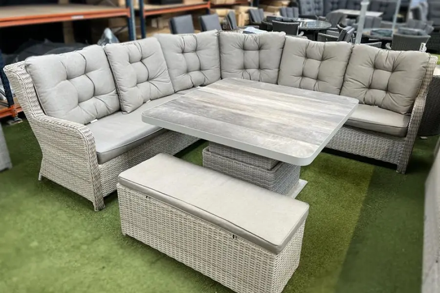 Customer Reviews for Burbage Rattan Corner Sofa Set in Latte 2021