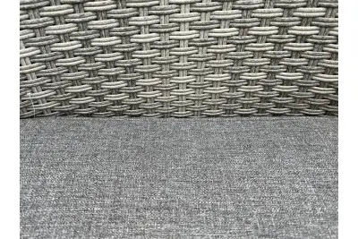 Sharnford Stacking Rattan Bistro Set in Grey