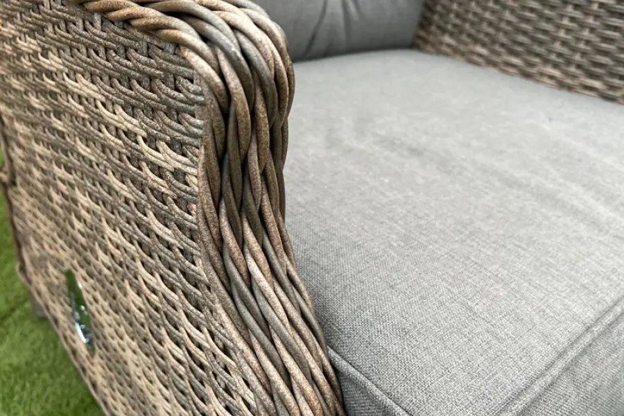 #AskGCS for Sapcote Deluxe Reclining Lounge Set + Height Adjustable Table in Brown Rattan 