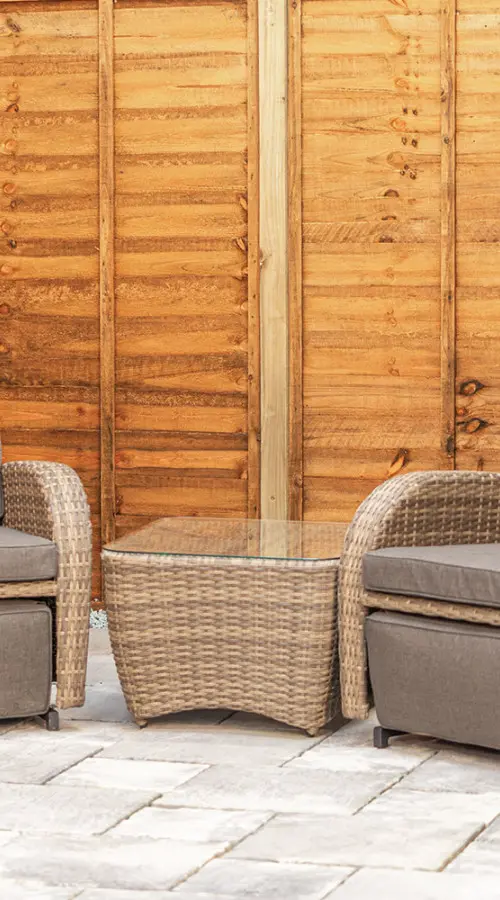 Customer Reviews for Burbage Rocking & Reclining Rattan Bistro Set in Cappuccino Brown