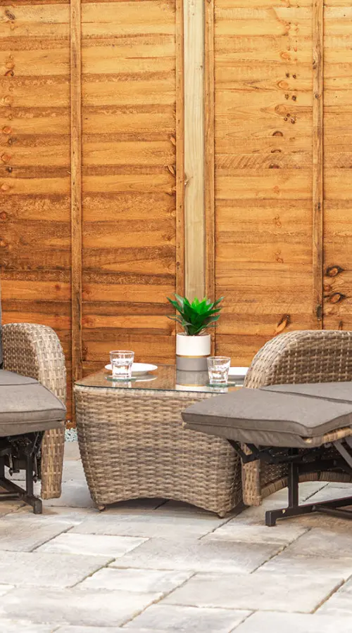 #AskGCS for Burbage Rocking & Reclining Rattan Bistro Set in Cappuccino Brown