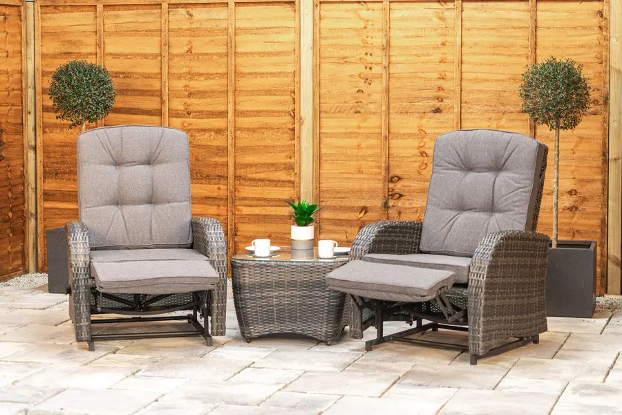 #AskGCS for Burbage Rocking & Reclining Rattan Bistro Set in Stone Grey
