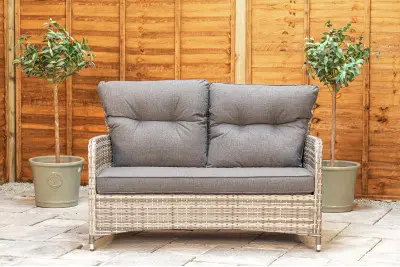 Sapcote Sofa Lounge Set in Grey Rattan 