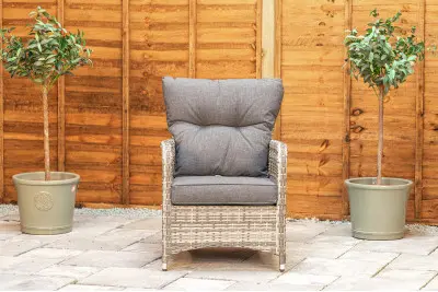 Sapcote Sofa Lounge Set in Grey Rattan 