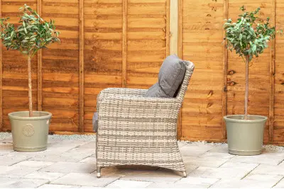 Sapcote Sofa Lounge Set in Grey Rattan 
