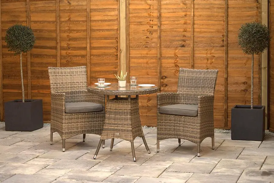 Customer Reviews for Sapcote Bistro Set in Brown Rattan
