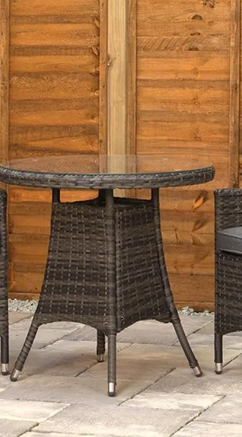 #AskGCS for Sapcote Bistro Set in Charcoal Rattan