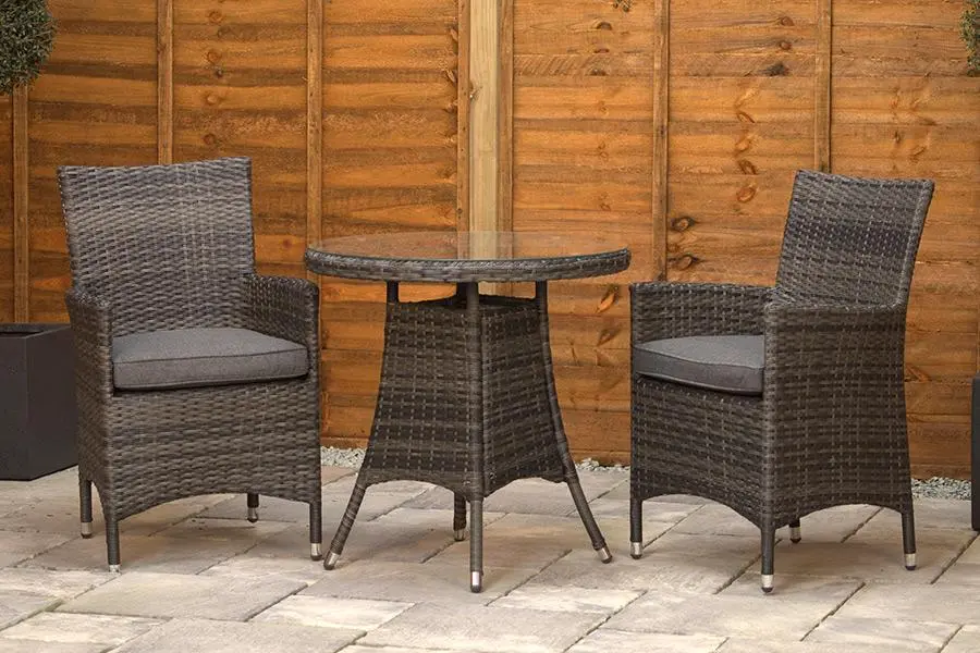 #AskGCS for Sapcote Bistro Set in Charcoal Rattan