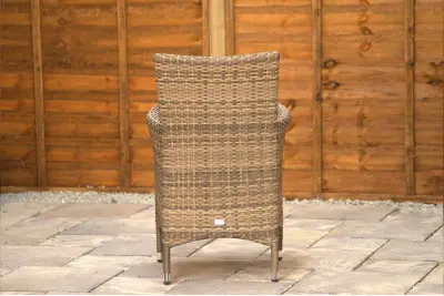 Sapcote Bistro Set in Brown Rattan