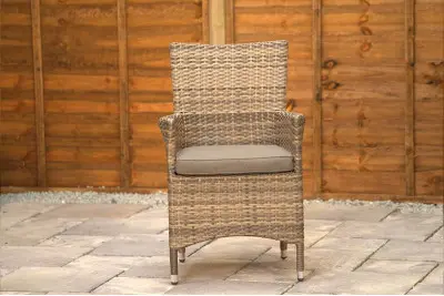 Sapcote Bistro Set in Brown Rattan