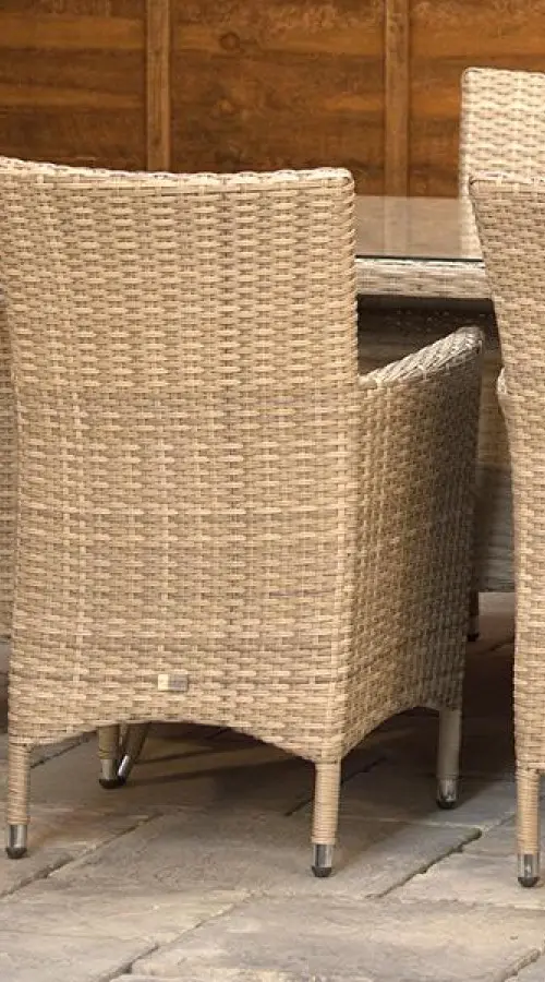 #AskGCS for Sapcote 6 Seater Rectangular Dining Set in Natural Rattan