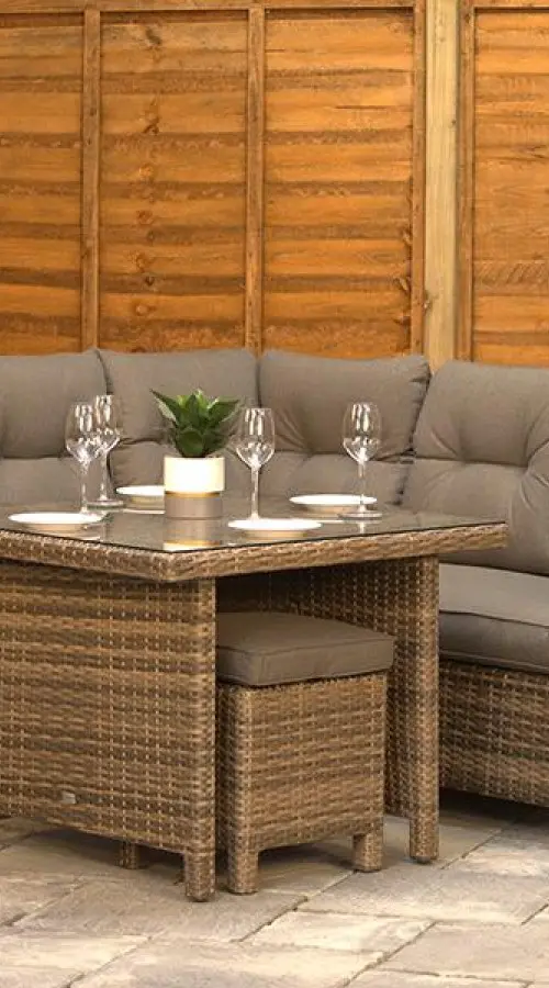 #AskGCS for Sapcote Mini Modular Corner Set in Brown Rattan 