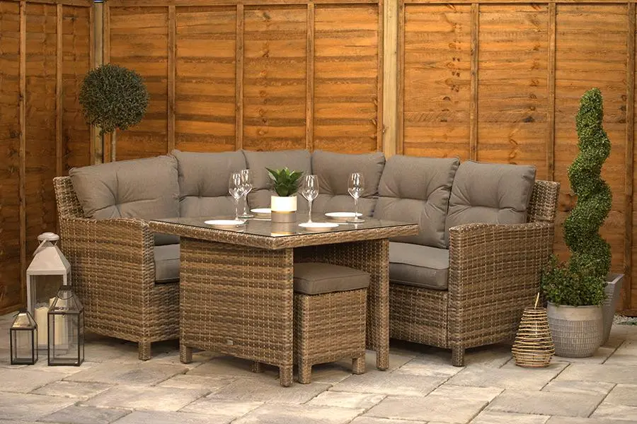 #AskGCS for Sapcote Mini Modular Corner Set in Brown Rattan 