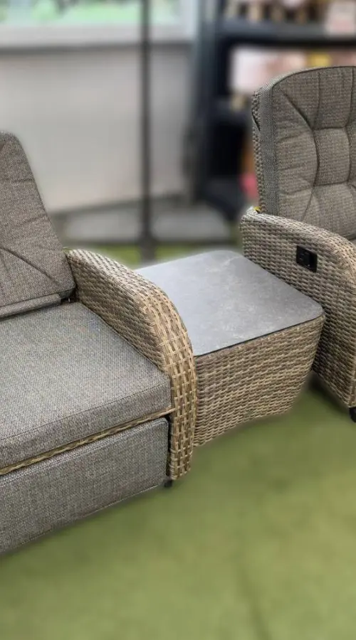 #AskGCS for Burbage 2026 Rocking/Non-Rocking Recliner Bistro Set Cappuccino Brown