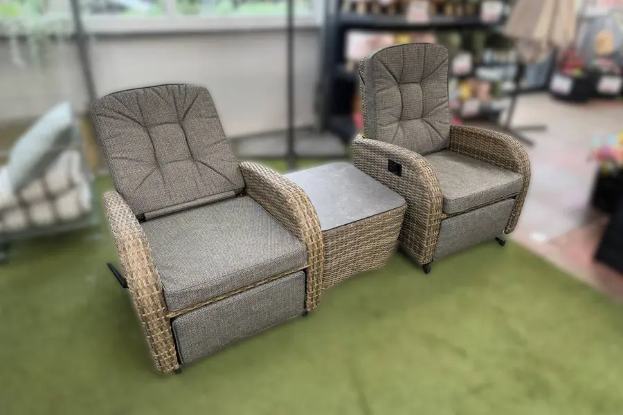 #AskGCS for Burbage 2026 Rocking/Non-Rocking Recliner Bistro Set Cappuccino Brown