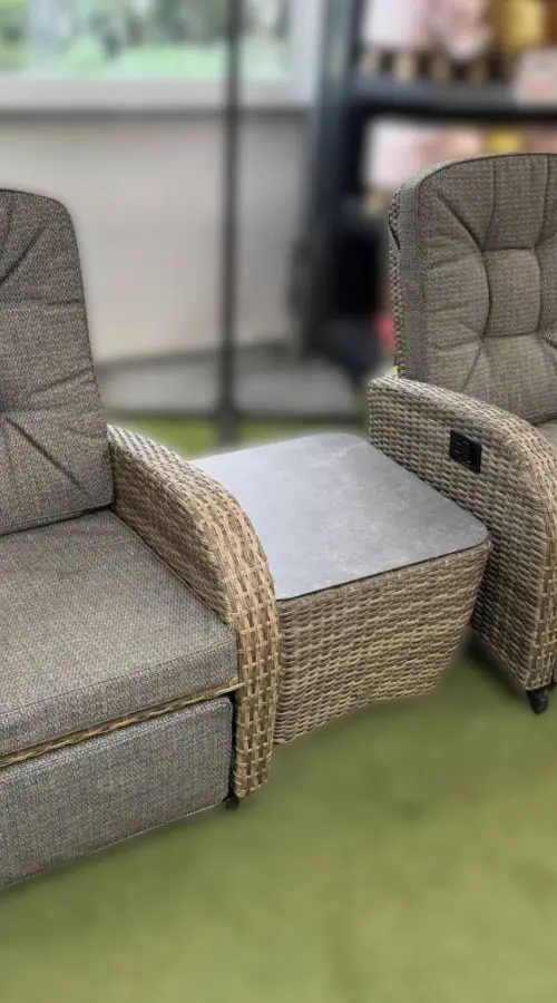 Customer Reviews for Burbage 2026 Rocking/Non-Rocking Recliner Bistro Set Cappuccino Brown