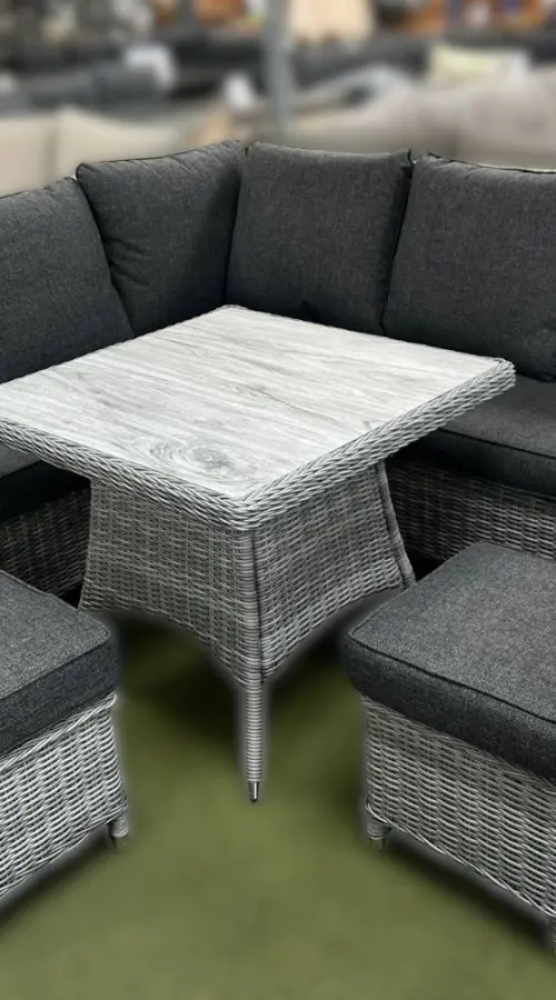 Customer Reviews for Thornby Compact Corner Lounge Set in Grey Rattan